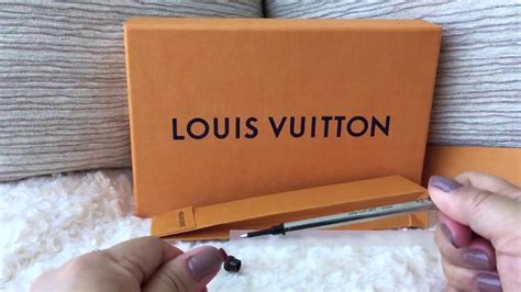 louis vuitton mechanical pencil|louis vuitton pen refill.